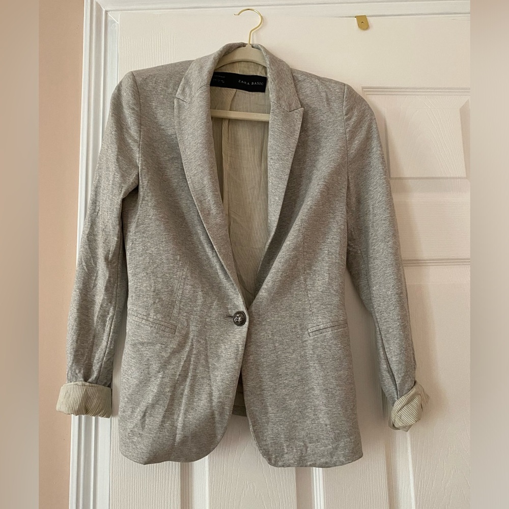Grey Zara blazer